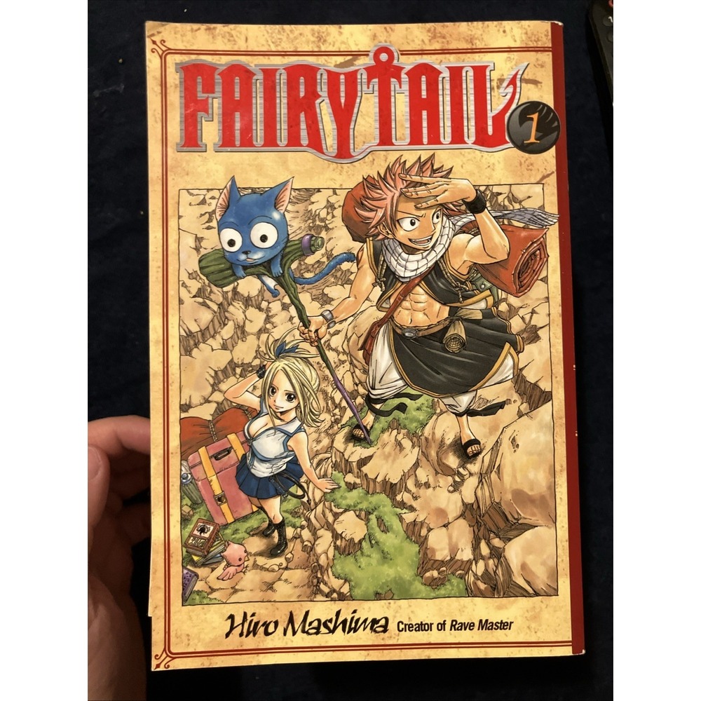 Fairy Tail Manga Hiro Mashima Kodansha Volumes 1 2 19 21 22 26 30 Lot - Picture 2 of 8